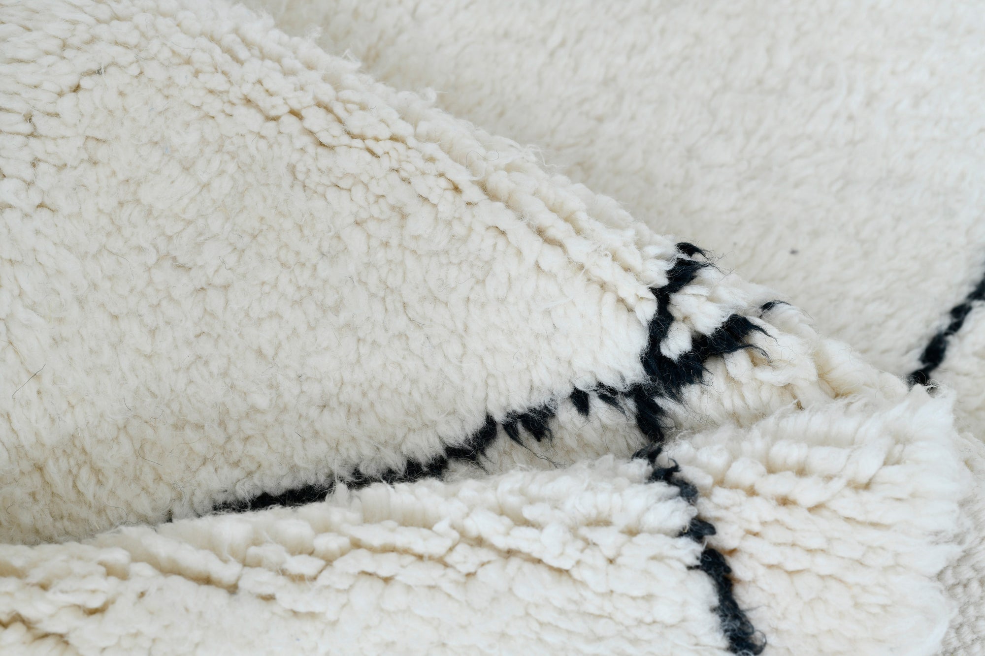 Black and White Lozenges Rug 3323