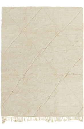 Cream Moroccan Rug 3541