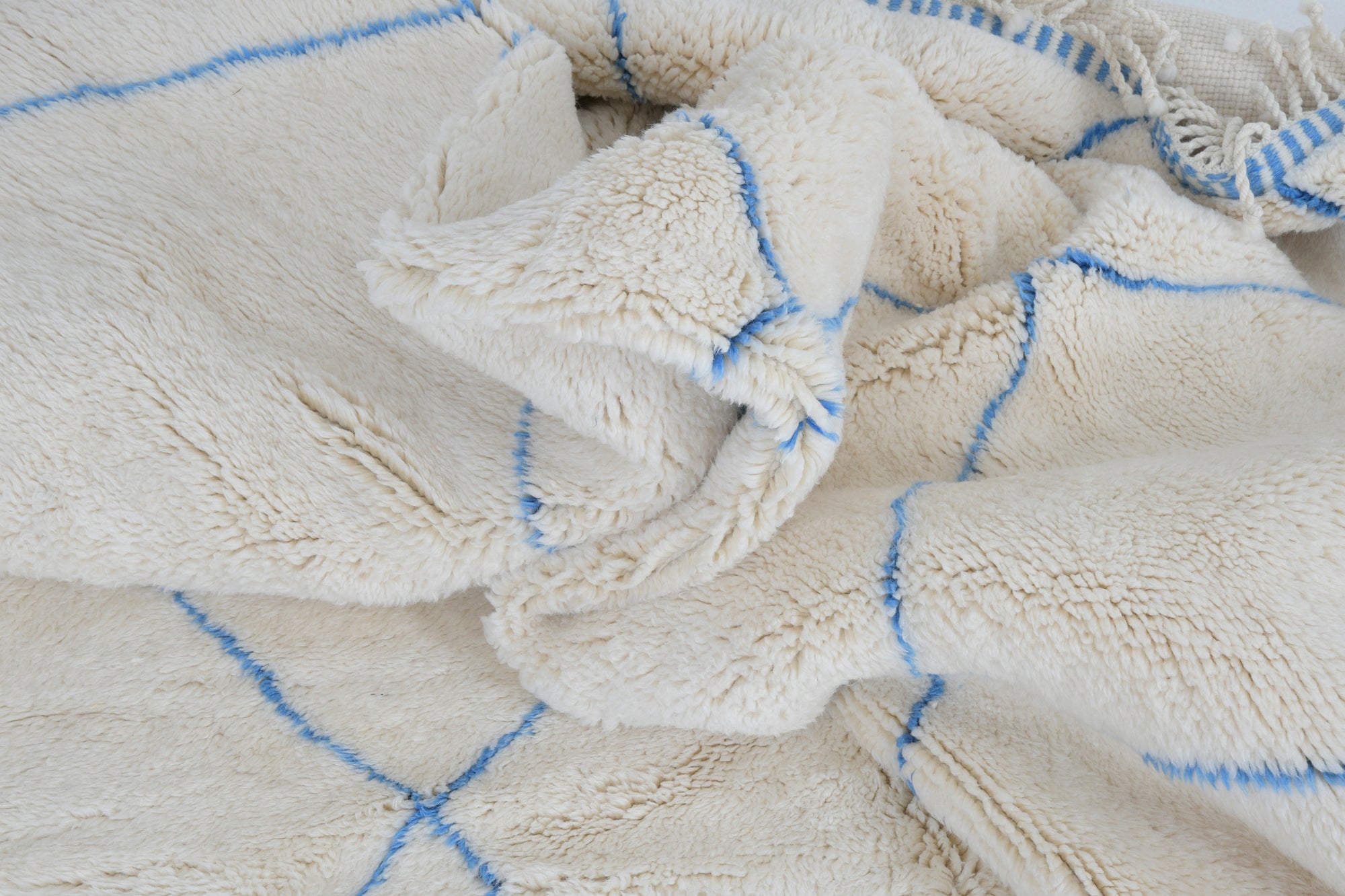 Blue Lozenges Rug 3283