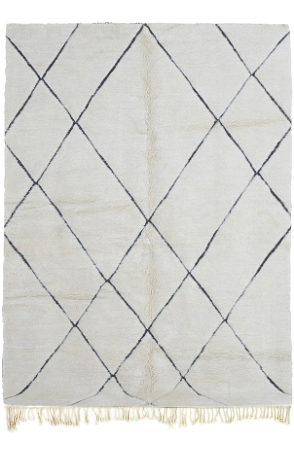Monochrome Moroccan Rug 3200