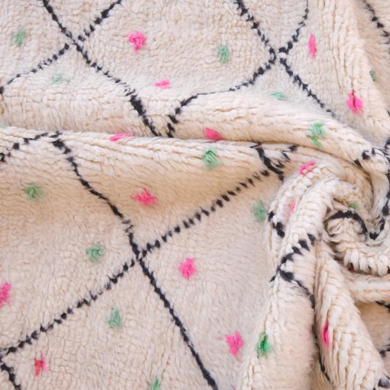 Whimsical Dotted Rug 4534