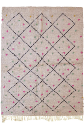 Whimsical Dotted Rug 4534
