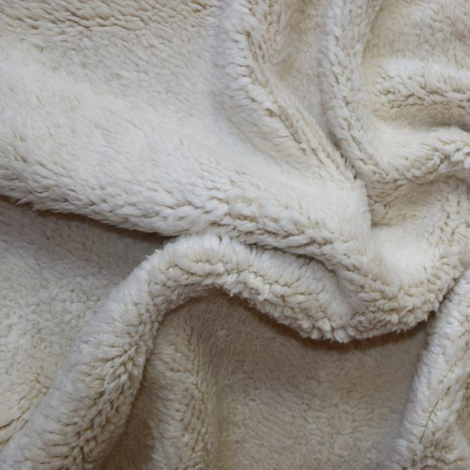 Moroccan custom rug from Beni Ourain, Wool and Thread, White