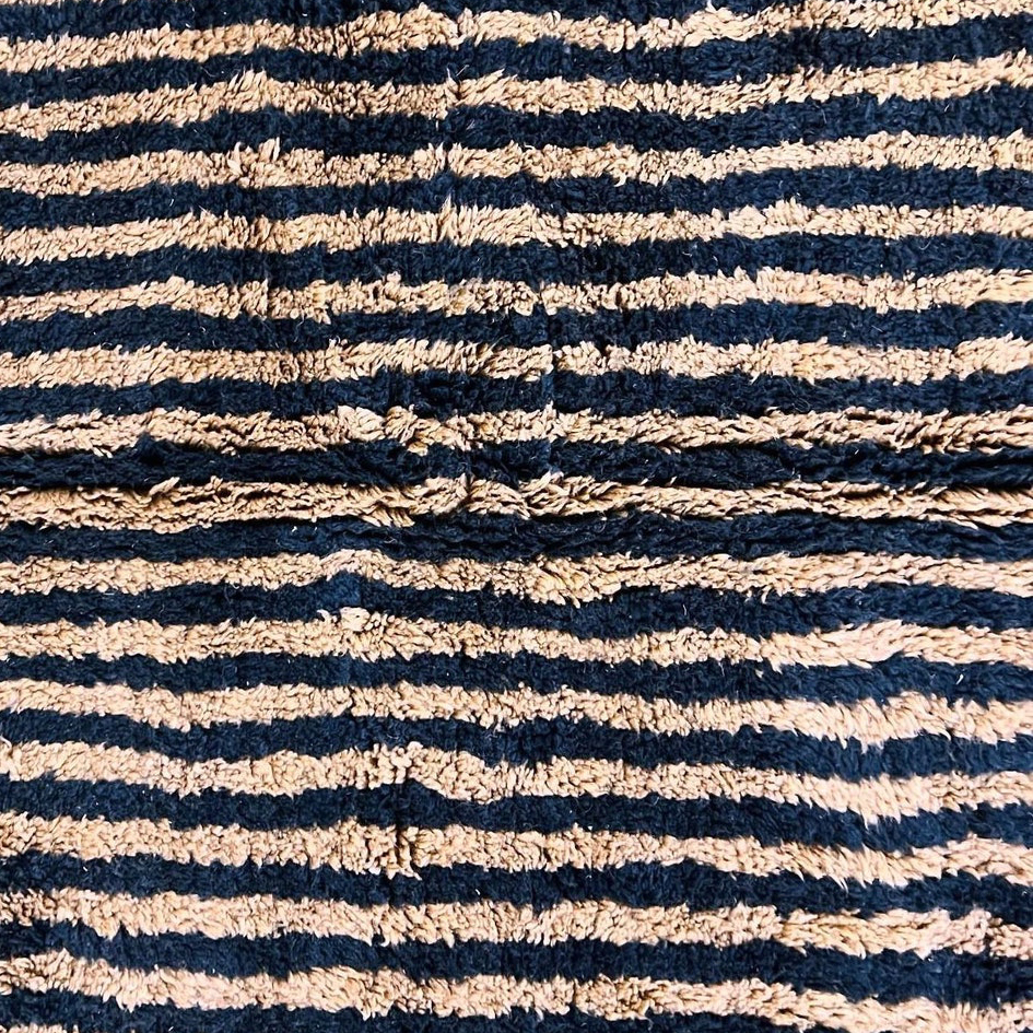 Moroccan custom rug from Beni Ourain, Wool, Brown