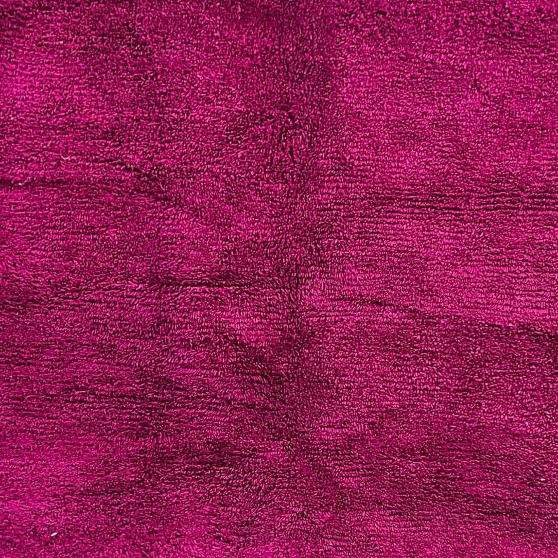 Moroccan custom rug from Beni Ourain, Wool, Pink