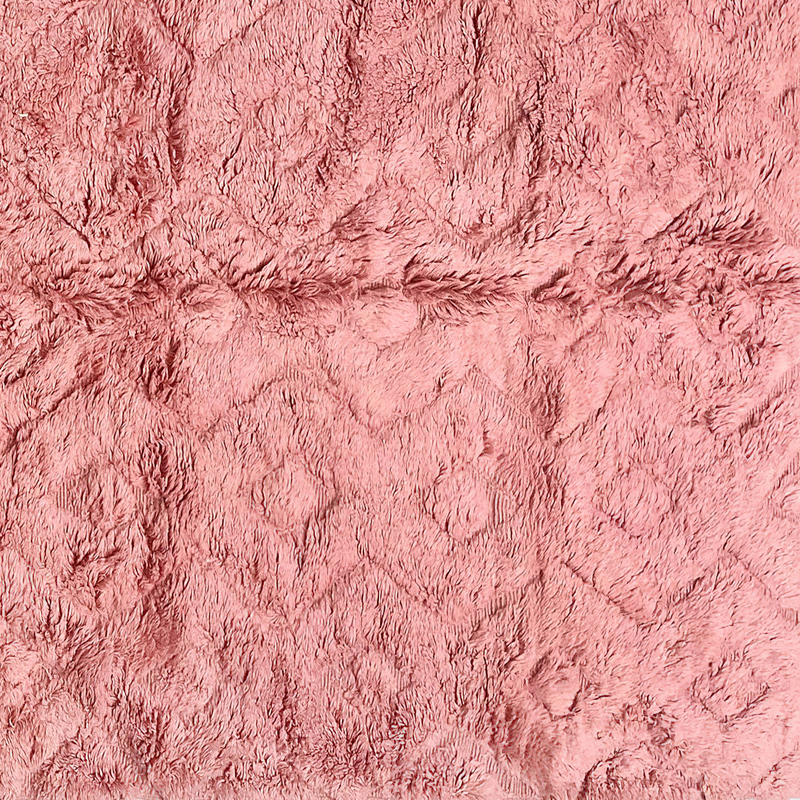 Moroccan custom rug from Beni Ourain, Wool, Pink