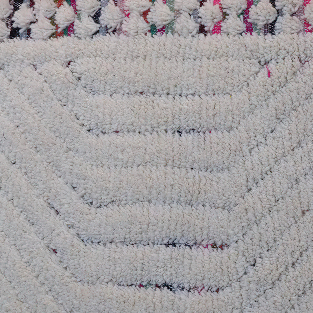 Moroccan custom rug from Beni Ourain, Wool, White
