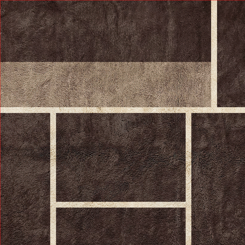 Moroccan custom rug from Beni Ourain, Wool, Brown