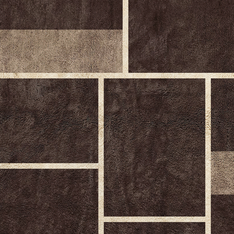 Moroccan custom rug from Beni Ourain, Wool, Brown