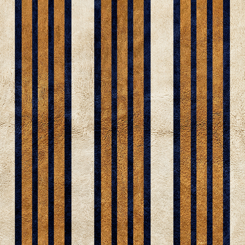 Moroccan custom rug from Beni Ourain, Wool, Yellow